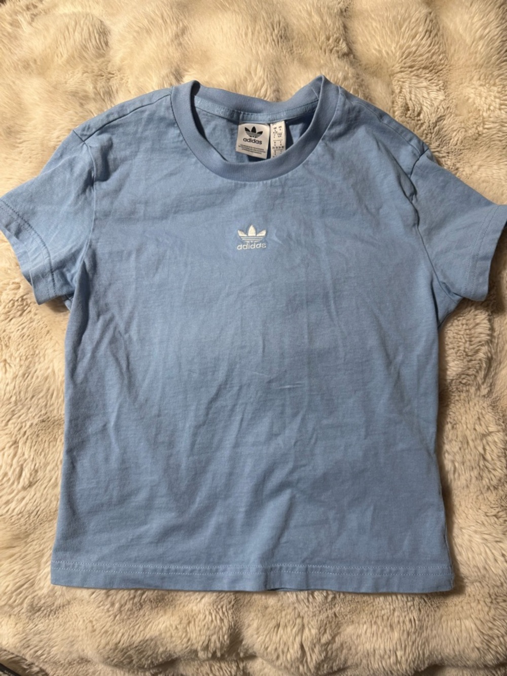Adidas Kids Light Blue Tee